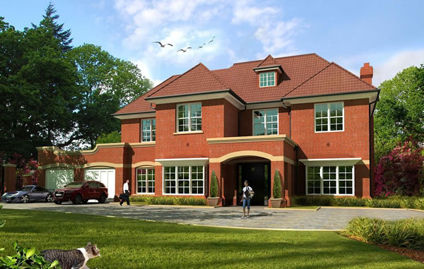 New House Built- St George's Hill, Weybridge Surrey